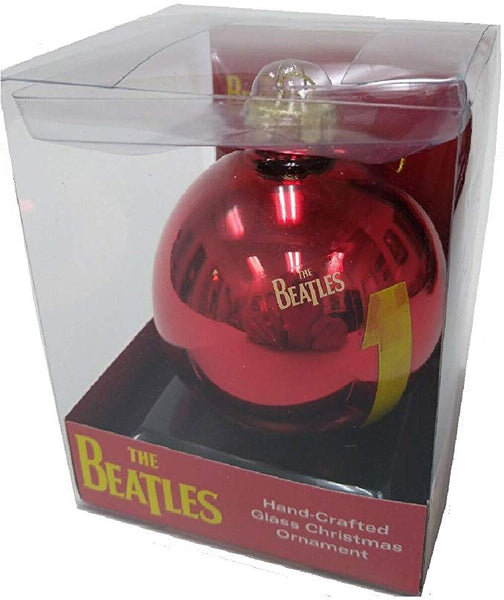 Beatles #1 Christmas Orrnament Glass Holiday Ball, Gift Boxed