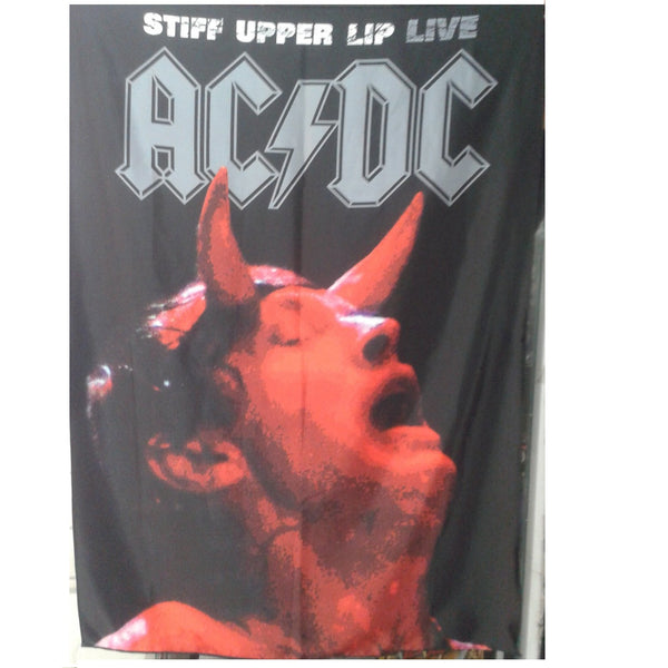 AC/DC - Stiff Upper Lip - Fabric Poster Flag