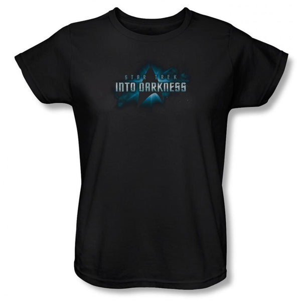 Star Trek 'Into Darkness - Logo' Womens Lightweight T-Shirt (2X-Large-Juniors)