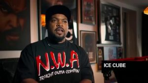N.W.A. Classic Logo Straight Outta Compton Men's T-shirt (X-Large)