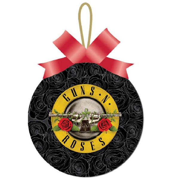 Guns N Roses Christmas Orrnament Plastic Holiday Ball