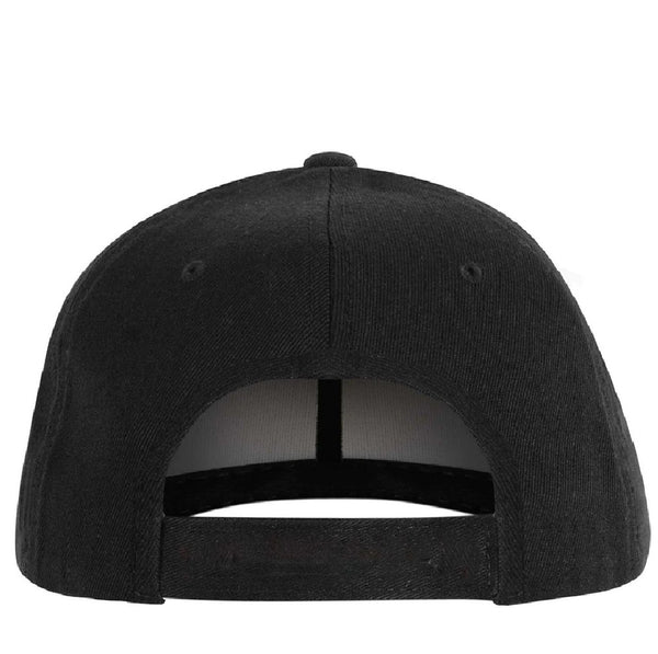 Beatles Baseball Cap Embroidered Drum Logo, Black Hat