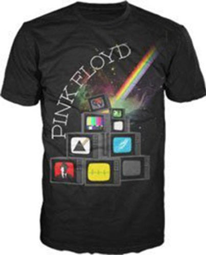 Pink Floyd Album Cover TVs T-shirt (XX-Large)