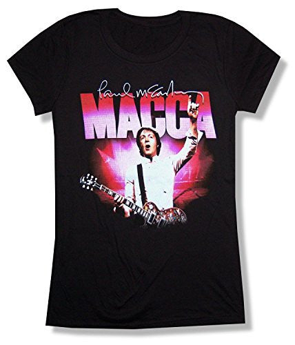 Paul McCartney Pink Lights Juniors T-Shirt