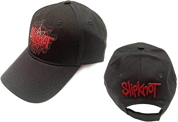 Slipknot Baseball Cap Classic Embroidered Logo Strapback, Black