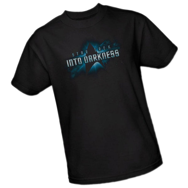 Star Trek Into Darkness Movie Logo Boys T-Shirt, Youth X-Large
