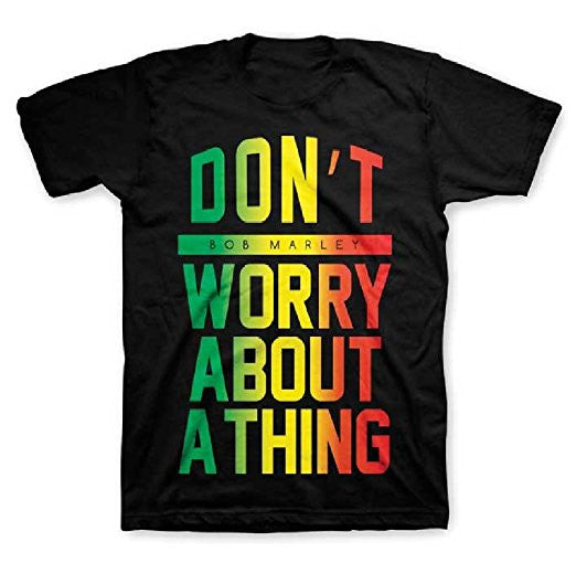 Bob Marley Don't Worry About A Thing Little Boy's T-shirt, 4T