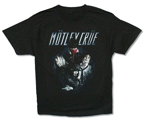 Motley Crue Splatter Tour '12 Black Tee Shirt
