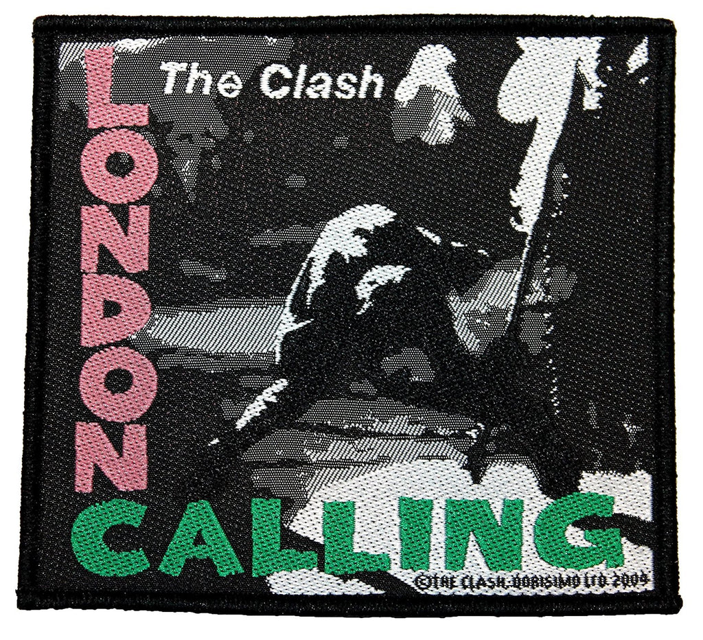 The Clash London Calling Woven Patch