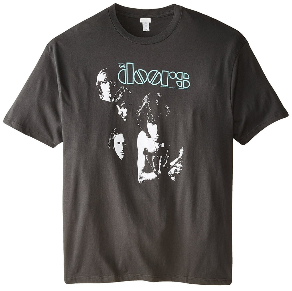 The Doors Light My Fire Men's T-shirt, Charcoal Grey, Small