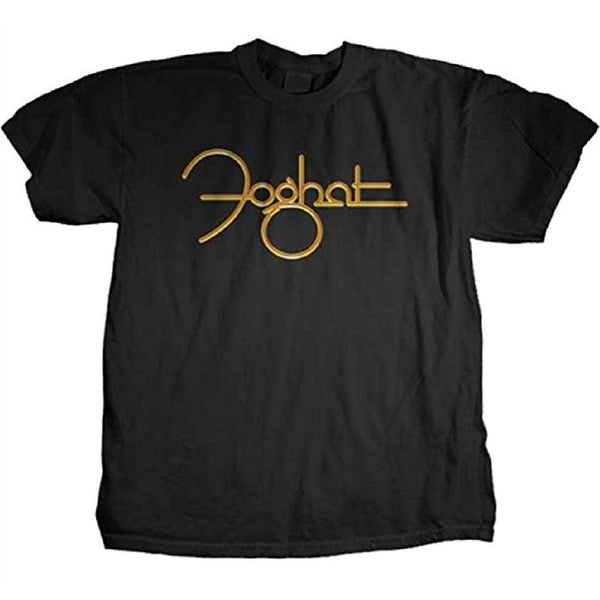 Foghat Gold Logo T-shirt (Medium)