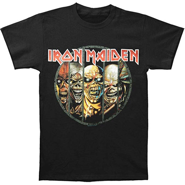 Iron Maiden Eddie Evolution Short Sleeve T-Shirt, Black