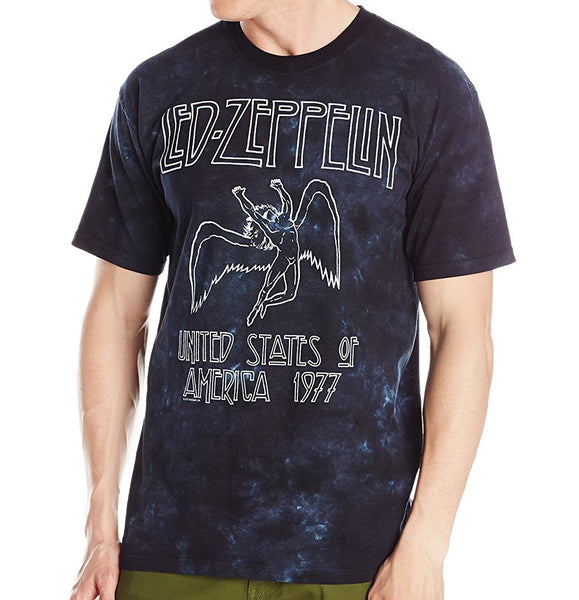 Led Zeppelin USA Tour 77 Tie Dye T-Shirt