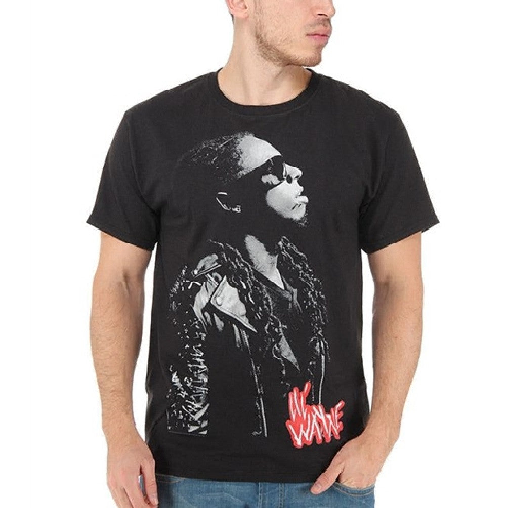 Lil Wayne 'Profile Shot' Black T-Shirt (Large)