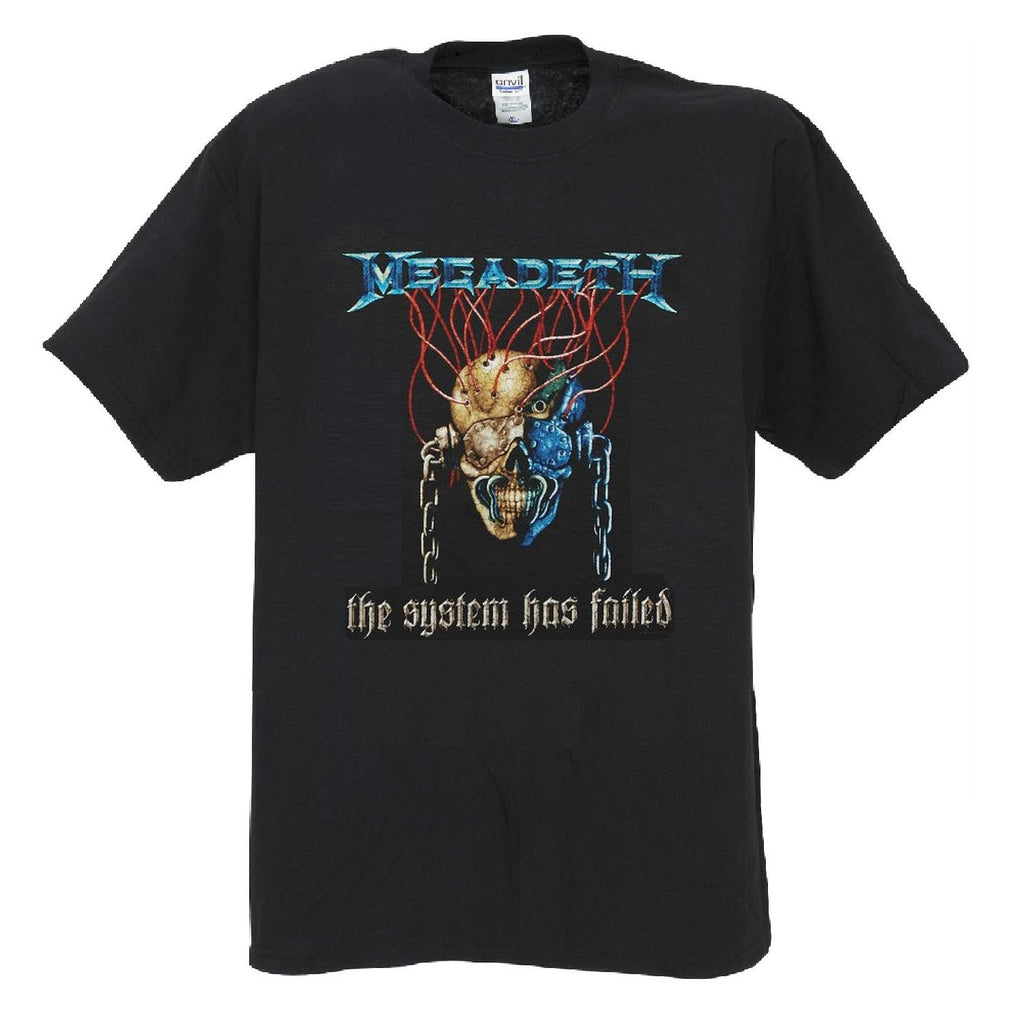 Megadeth 'System Failed' T-shirt (Small)