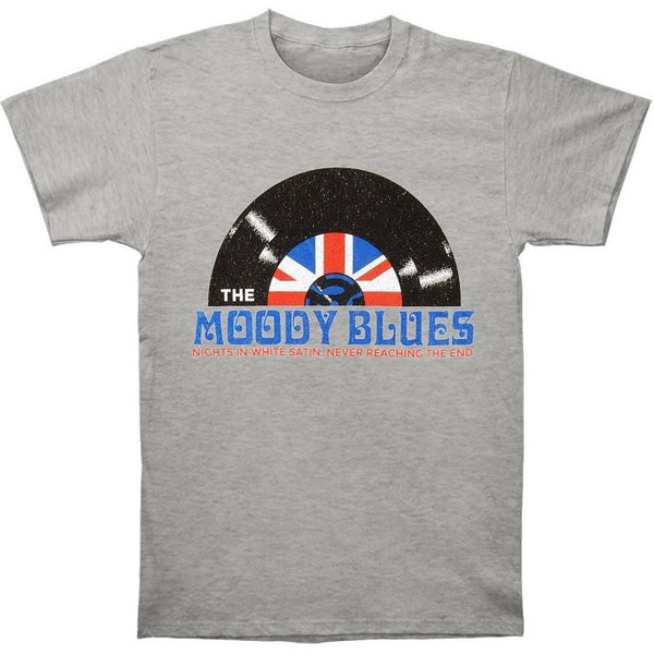 Moody Blues Men's Nights Slim Fit T-Shirt, Grey (Small)