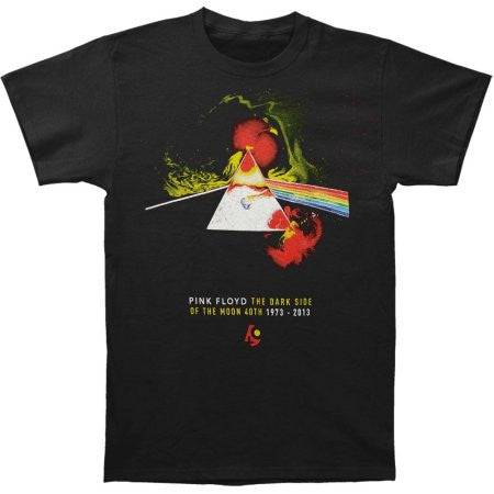 Pink Floyd 'DSOM 1973-2013' Black T-Shirt (Small)