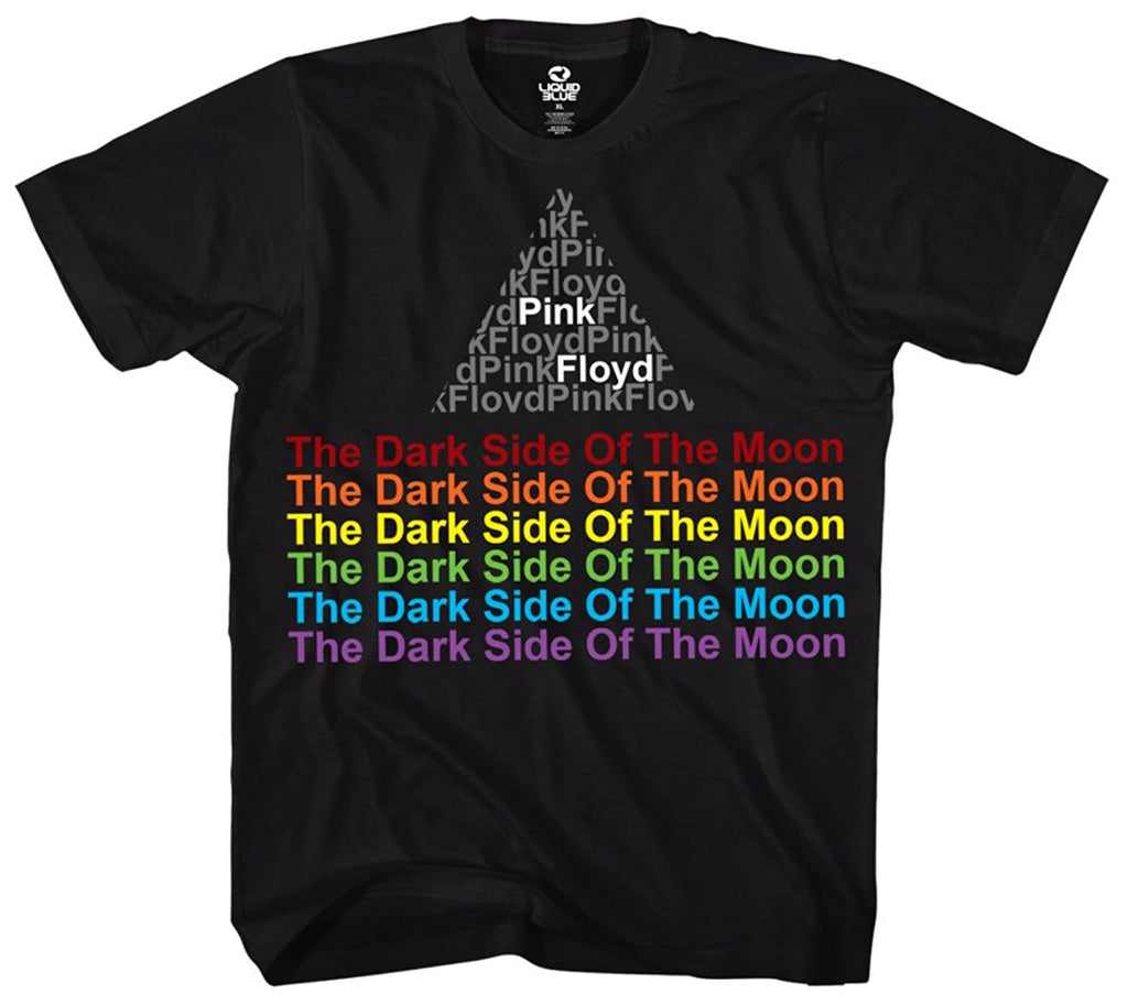 Pink Floyd Dark Side - Test Black T-shirt (Large)