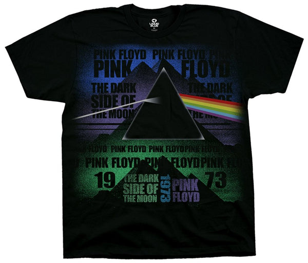Pink Floyd - Dark Side Poster T-Shirt , Medium