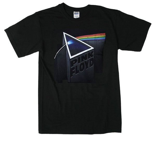 Pink Floyd Dark Side 3D Black T-Shirt (2X-Large)