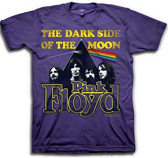 Pink Floyd Dark Side Of The Moon Purple T-Shirt (Small)