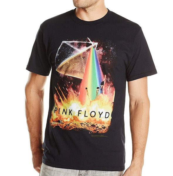 Pink Floyd Fire Logo T-Shirt, Black, XX-Large