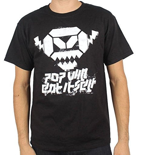 Pop Will Eat Itself Angry Robot Black T-Shirt (Medium)
