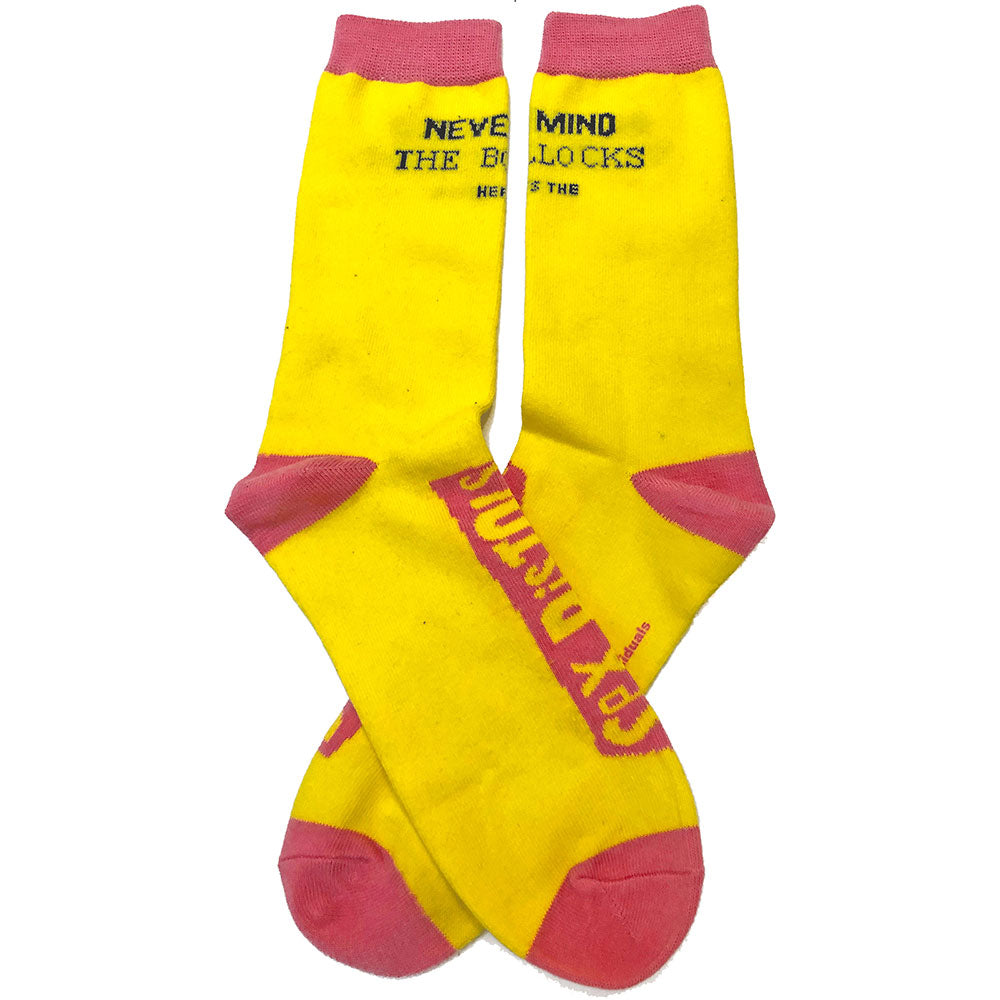 Sex Pistols Never Mind The Bollocks Men's Unisex Socks (UK Size 7-11)
