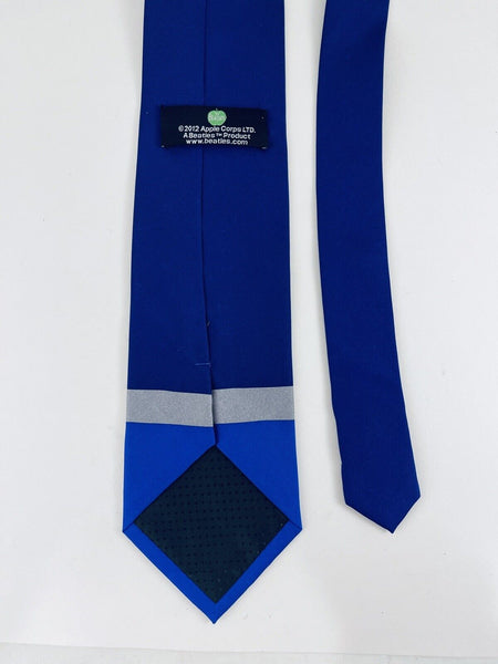 Beatles Necktie Men's Silk Tie (Blue - Let It Be)