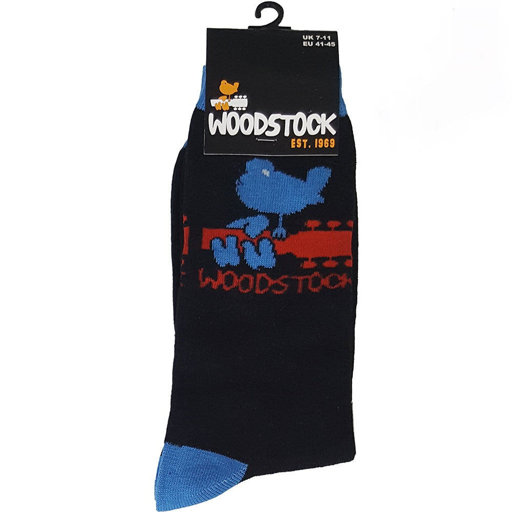 Woodstock Logo Unisex Men's Socks (UK Size 7-11)