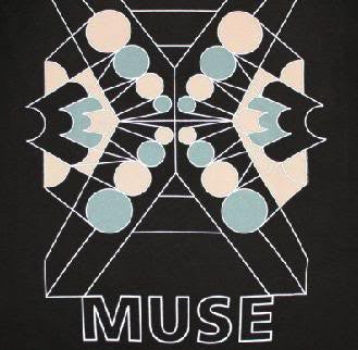 Muse Crossroads Men's Slimfit T-shirt, Black (Small)