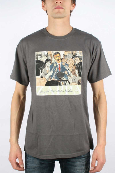 Frank Zappa Congress album Charcoal T-Shirt (Large)