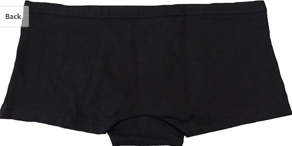 WHO Hot Pants Bullseye Logo Booty Shorts (Small)