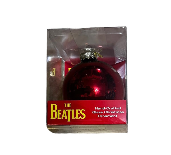 Beatles #1 Christmas Orrnament Glass Holiday Ball, Gift Boxed