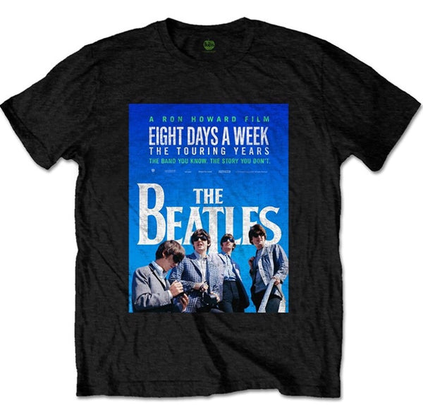 Beatles Eight Days A Week Men's Black T-shirt